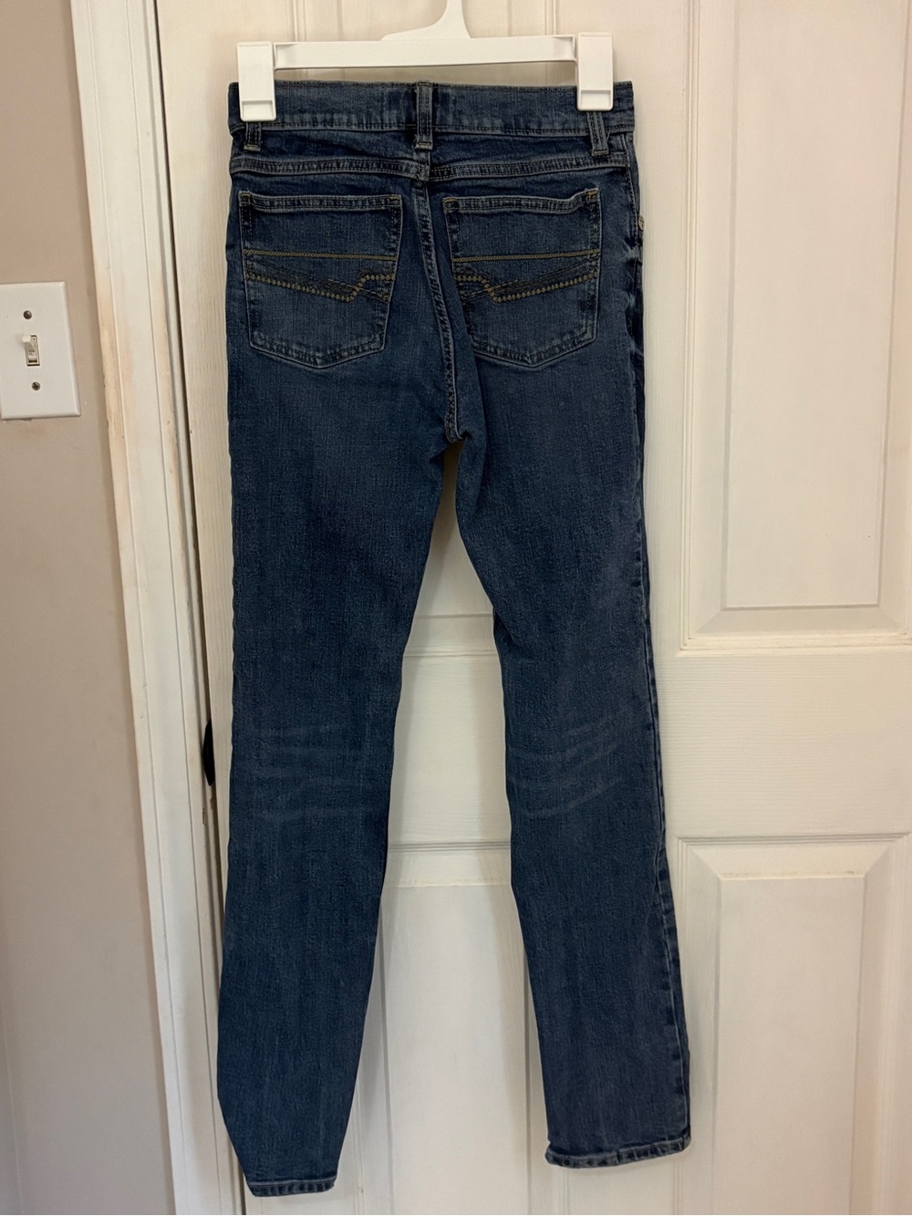Wrangler Boys Cowboy Wash Slim Straight Jeans - Picture 6 of 8
